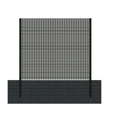 Alta sicurezza saldata di 358 Mesh Fencing Panels Anti Climb